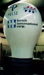 light bulb shape helium trade show inflatable made in the USA.